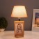 Table lamp with a photo frame 10x15cm (plastic insert) 20x20x35cm