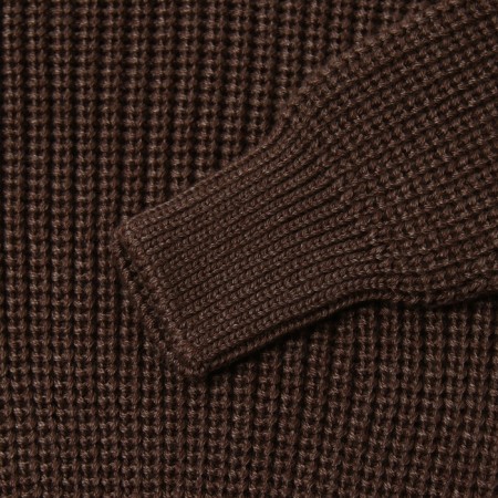 Jumper knitted baby I, height 74-80 cm, brown-2