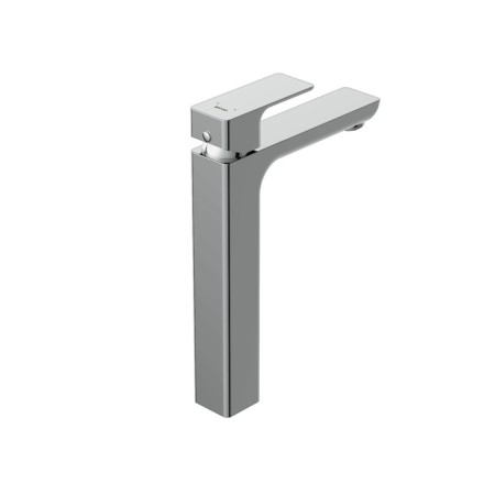 Cersanit GEO A63043 shell mixer, tall, drain set-4
