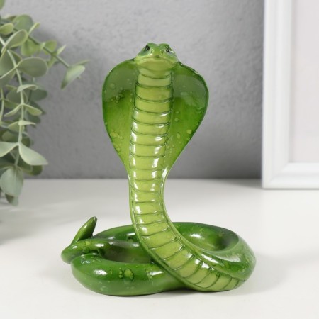 Souvenir Polystone Lac “Green Cobra” 11.3x9.8x13.4 cm-1