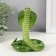 Souvenir Polystone Lac “Green Cobra” 11.3x9.8x13.4 cm