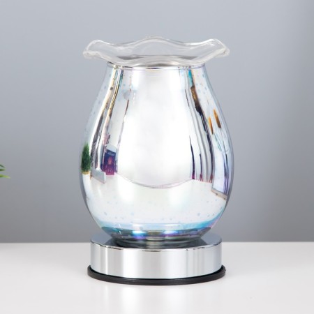 Aromarrier touchscap "Salute" G9 40W chrome 12x12x17 cm Risalux-2