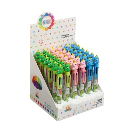 Handle Automatic "Dragon", 6 color, mix-5