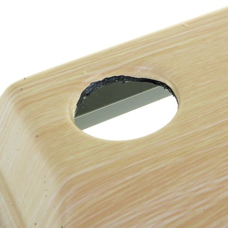 Aquarium "TV" with a lid, 30 liters, 46 x 20 x 33/38.5 cm, bleached oak-1