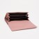 Women's wallet on magnets, pink color