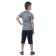 Children's costume Hi Bro !!!, height 104 cm, light-gray color