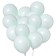 Latex ball 12 "Makarun", set of 5 pcs., Green color