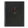 A notebook of 96 sheets in a cage on the crest "steampunk", cover of shallow cardboard, matte lamination, selective varnish, mix