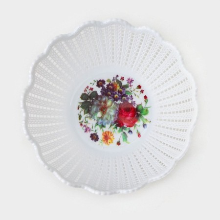 Vase for bread and fruits "Knitting", 18 × 4.5 cm, Mix drawing-3