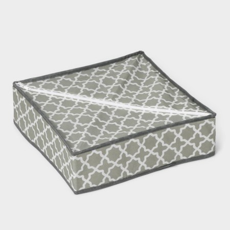 Organizer for storage of underwear "Grange", 24 cells, 33 × 32 × 10 cm, color gray color-4