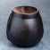 Pot - Organizer "Cleopatra" black, 1.6 l/ 16x17x15cm