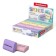 Eraser Erichkrause Sponge 37 x 33 x 15 mm, mix, price 1 pc