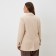 Jacket women's double-breasted Mist Plus-Size, r.60, beige