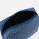 Cosmetic bag with a zipper, with a lining, blue color