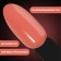 Camouflage base for nails, 3 phase, 8ml, LED/UV, coral color (018)