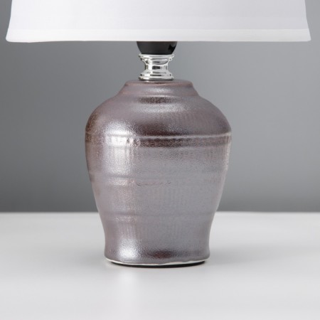 Table lamp with lampshade Risalux "Tyrel", E14, 40 W, 18 × 18 × 30 cm-3