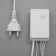 Garland "fringe" 4 × 0.6 m, IP44, white thread, 180 LED, white glow, 8 modes, 220 V
