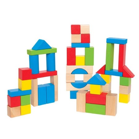 The designer is wooden, colored, 50 elements-2