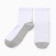 Male socks shortened, white/gray color, rr 31