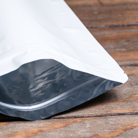 Package doy-pack, matte, white, 20 x 30 x 5 cm-2