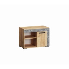 Tumba, 700x380x500, oak craft gold/atelier light (hallway galant)