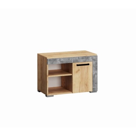 Tumba, 700x380x500, oak craft gold/atelier light (hallway galant)
