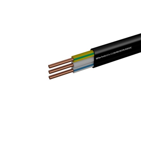 Cable "Master of Toka" VVGBM-PNG (A) -LS, section 3x1.5 mm2, 100 m, black-1