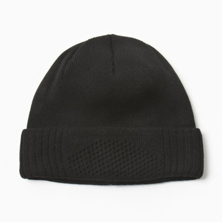 Men's ballac hat, black color, size 58-1