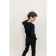 Jumper for boys, height 110-116 cm, dark blue color