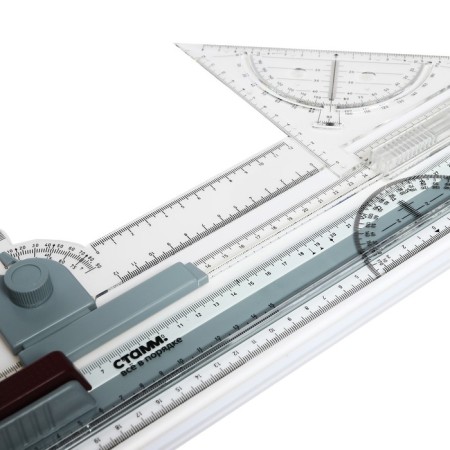 Drawing board A3 "Istanm", flight, triangle, set of corners, with a clamp-2