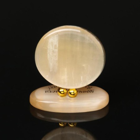 Product on stand No. 6 "Mandala", Selenite-3