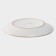 Board ceramic dessert shade "Vanilla", d = 19.5 cm, white color