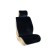 Skyway Arctic seats, fur artificial, muton, 5 objects, black honeycomb, s03001062