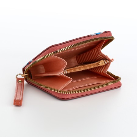 Children's wallet with lightning, brown color-4