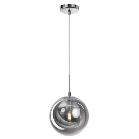 Suspended lamp Citilux "Tommy" CL102620, 20x20x34 cm, 1x40W, E14, gray color gray