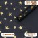 New Year. Paper packaging with silence, New Year's packaging "Stars on Black", 50 x 66 cm.