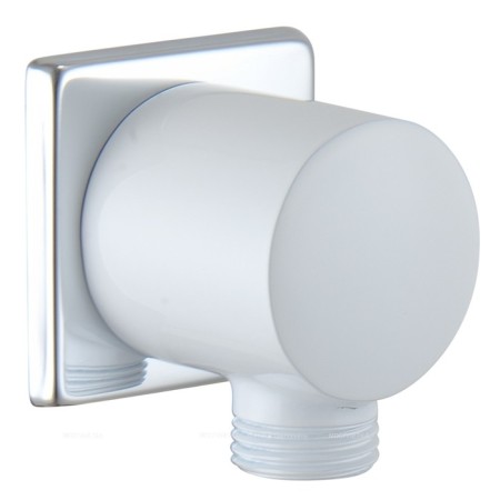 Shower hose connection Lemark LM5983CW, 56 x 48 mm, white
