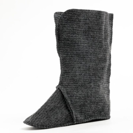 Male boots with insulation, black color, size 41-6