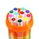 A set of markers, bilateral, cysteres/bulletvid tips, 12 colors, in a plastic tube