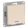 Switch Se Atlasdesign, 10 a, 1 key, IP20, hidden, backlight, beige, Atn000213