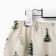 A towel for the bath "Christmas trees" wives. Pareo, 80x144 cm, hl., Vaf. canvas