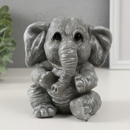 The piggy bank "Elephant" is height 13 cm, width 12 cm, length 10 cm.-1