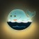Bra "Kit" LED 12W blue-blue 35x32 cm