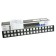 Snow -phase track lamp Feron AL123, IP40, LED, 2x30 W, 547x68x75 mm, Black color