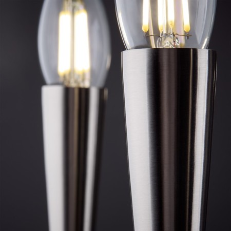 Suspended lamp Freya Fr5253PL-08N Branches, 560x1100 mm, E14, 8x40W, Nickel color-8