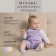 Combine Knitted Minaku, height 74-80, lavender color