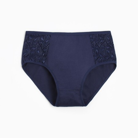 Panties female color dark blue, size 52-54