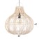 Ceiling Lamp from Rotan "Diaz", 1 × 120 W, E27, 50 × 50 × 45 cm