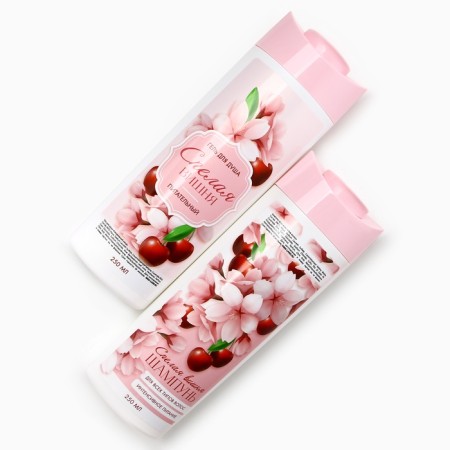 Gift set of cosmetics “Blave!”, Shower gel 250 ml and hair shampoo 250 ml, pure happiness-2
