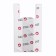 Package Polyethylene T -shirt 28 + 16 x 50 cm, 16 μm, white "Thank you for the purchase"
